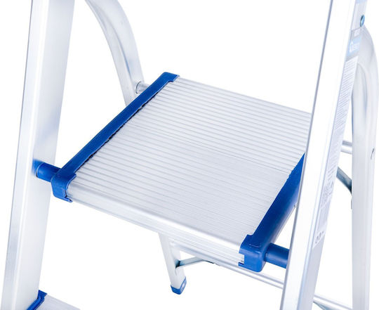 Geko Aluminium-Leiter mit 5 Stufen
