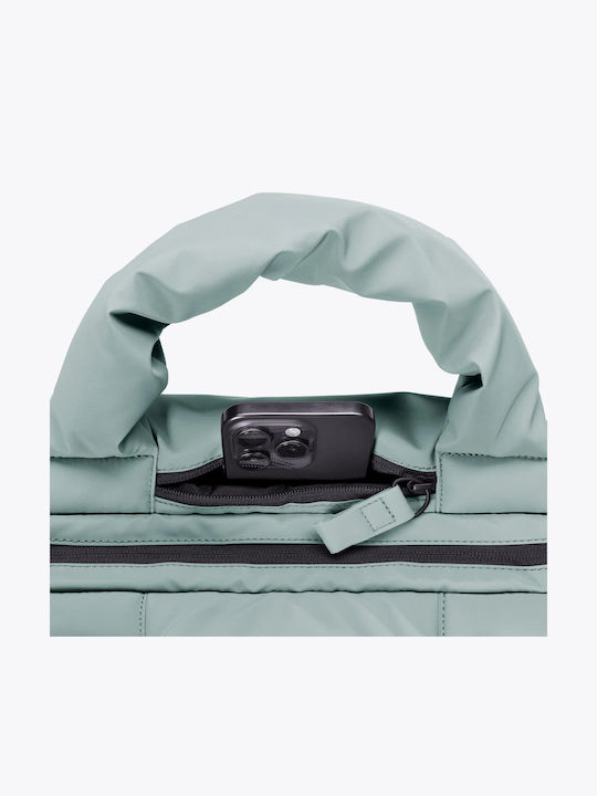 Geantă de Umăr de Damă din Material Textil Verde