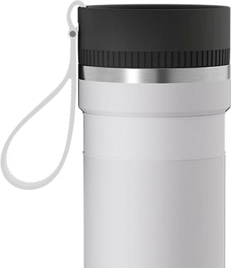 Primus Stainless Steel Thermos Bottle 350ml Alpine Frost with Straw and Handle