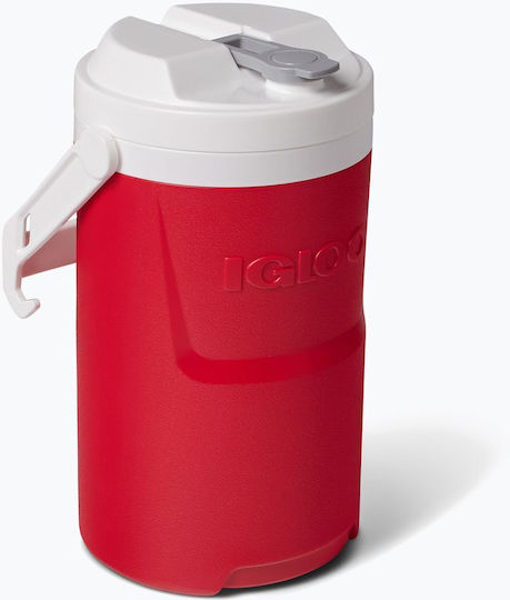 Igloo Gallon Μπουκάλι Θερμός Πλαστικό 3.8lt Red Star με Λαβή