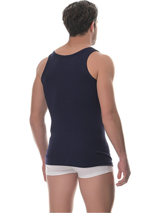 Herrenunterhemd Blau PRO-201-B