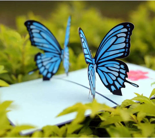 Pop-up Butterfly Card Butterflies Kiriori 10720