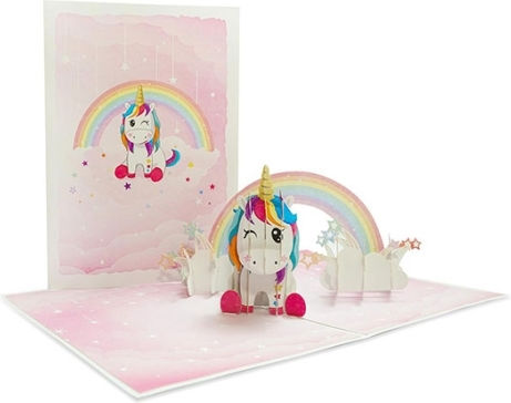 Kiriori Card De Salutare Pop 3d Unicorn