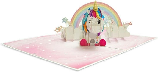 Kiriori Card De Salutare Pop 3d Unicorn