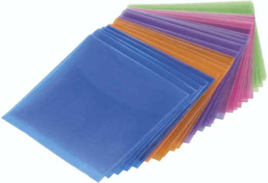 Hama Protective Sleeves Cd Dvd 100 Pcs Colored
