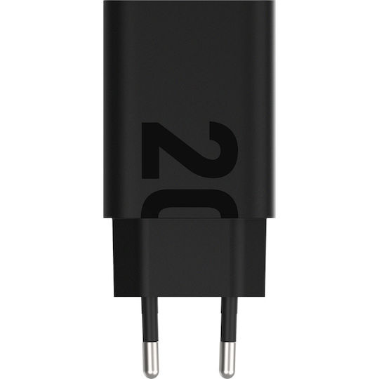 Lenovo Charger Without Cable with USB-A Port 20W Quick Charge 3.0 Black (ZG38C07909)