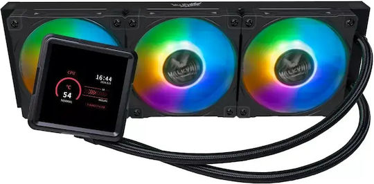 Valkyrie B-GT360 Υδρόψυξη AIO CPU με 3 Ανεμιστήρες 120mm και ARGB Φωτισμό