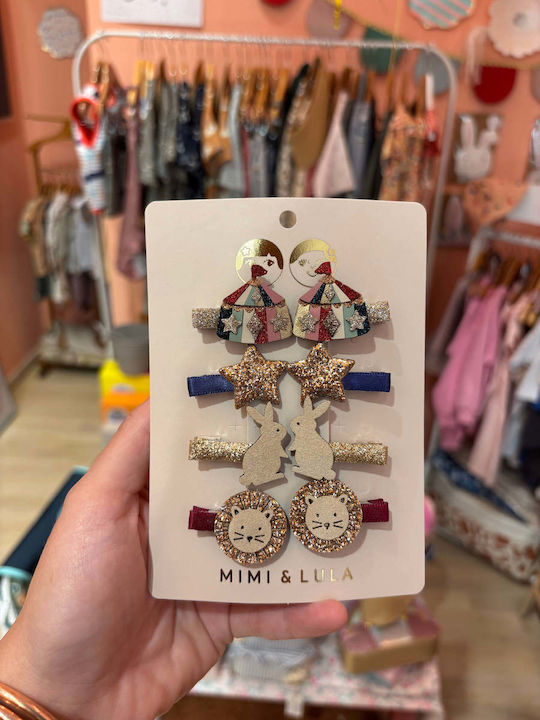 Mimi & Lula Set Kids Hair Clips with Hair Clip 5 Pieces