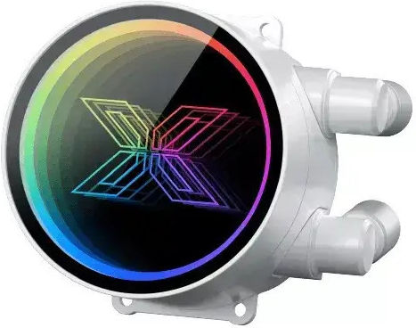 Xigmatek Fenix II 360 Water Cooling AIO CPU With 3 Fans 120mm And ARGB Lighting White