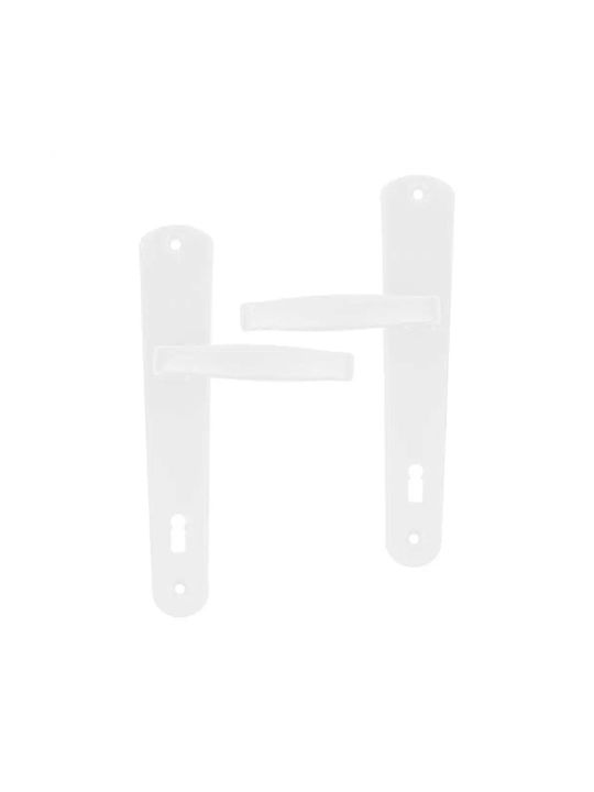 Сонико White Middle Door Lever
