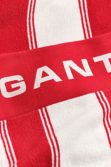 Gant Beach Towel Red