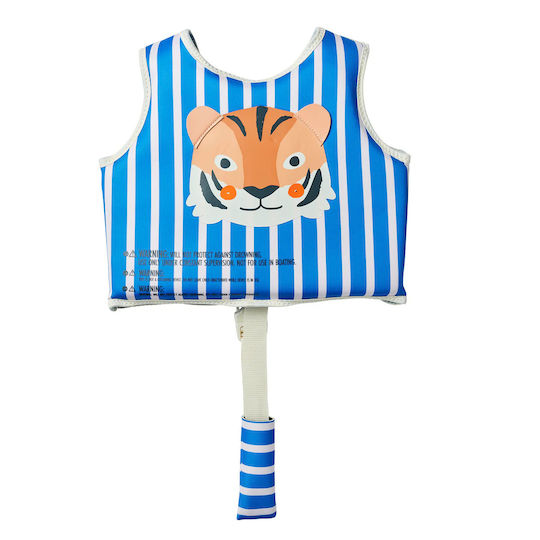 Sunnylife Swimming Vest 2-3 Years Tino Tiger Blue 26180095