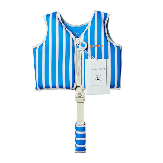 Sunnylife Swimming Vest 2-3 Years Tino Tiger Blue 26180095