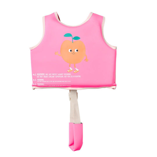 Sunnylife Swimming Vest 2-3 Years Poppy Peach Neon Pink 26180091