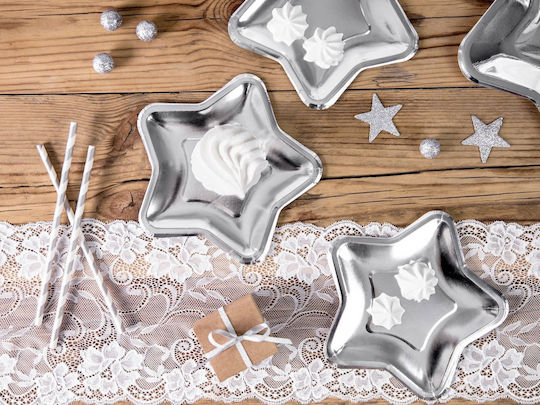 PartyDeco Πιάτο για Party 6τμχ