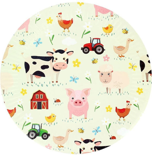 Eco Party Plate for Party 6 Pieces