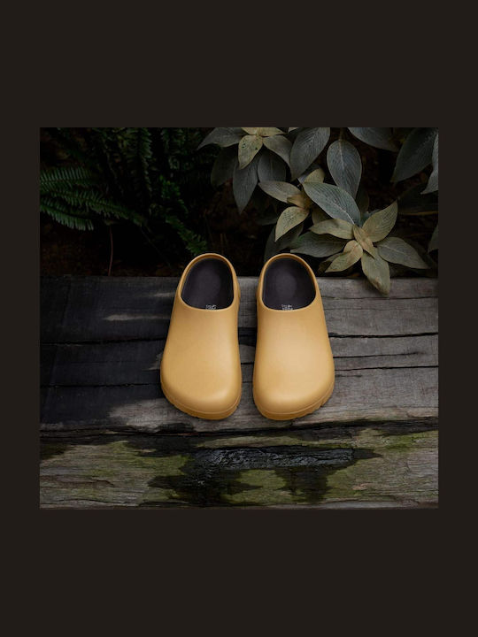Birkenstock Ανατομικά Σαμπό Καφέ
