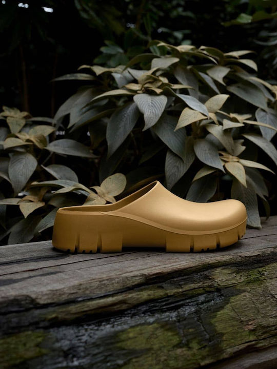 Birkenstock Ανατομικά Σαμπό Καφέ