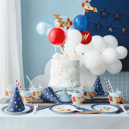 PartyDeco Farfurie pentru Party 6buc
