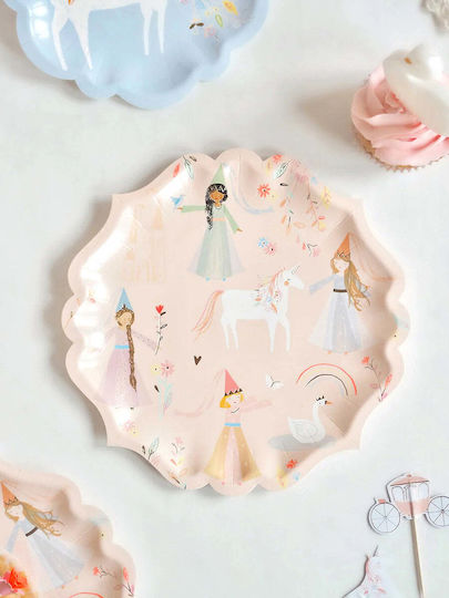 Meri Meri Prinzessin Partygeschirr Platte Für Party 8 Stück
