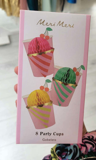 Meri Meri Чаша за Парти за Сервиране 8 Бройки Ice Cream