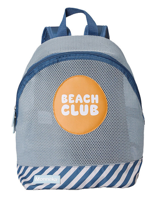 Baby Oliver Kindergarten Backpack School Bag Blue with Water Bottle Holder