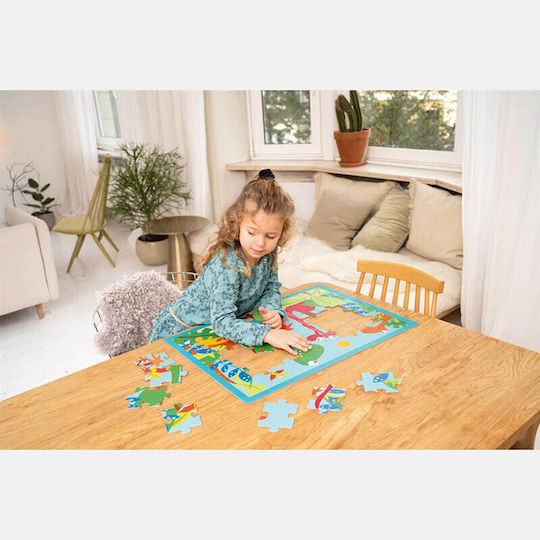 Παιδικό Puzzle Scratch Ο Κόσμος για 3+ Ετών 40pcs Scratch Europe
