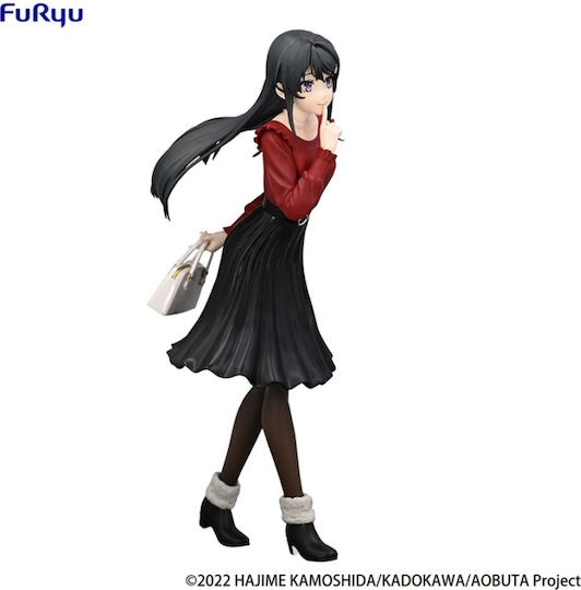 Rascal Does Not Dream Bunny Girl Senpai Trio-try-it Pvc Statue Mai Sakurajima Winter Outfit Ver 21 Cm