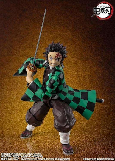 Tamashi Nations Demon Slayer: Tanjiro Kamado S.h Figuarts Φιγούρα Δράσης σε Κλίμακα 1:12