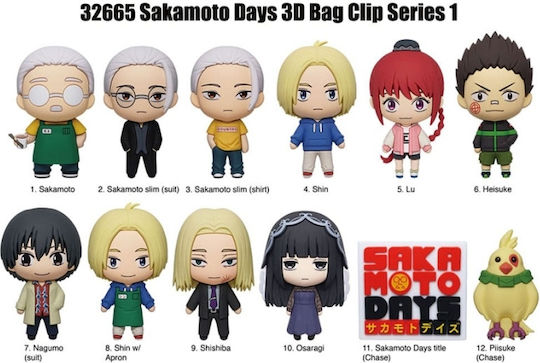 Monogram International, Inc Sakamoto Days Series 1 3d Bag Clip Фигура