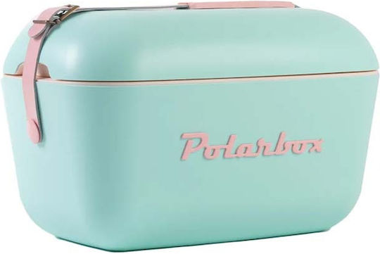 Polarbox Classic & Pop Style Portable Fridge 20L Turquoise Pink