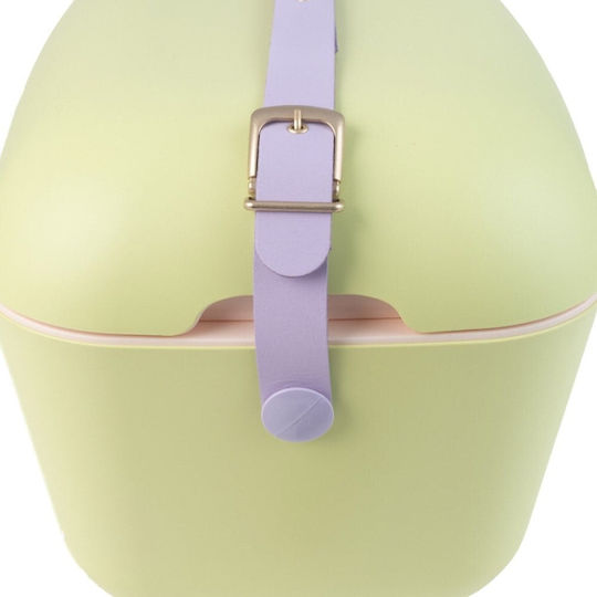 Polarbox Classic & Pop Style Преносим Хладилник 20л Лайм-Лилав