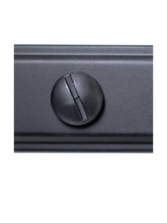 Yale Πόμολο WC Ασημί