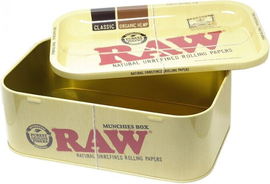 Raw Rolling Tray Munchies Box 90mm 17cm