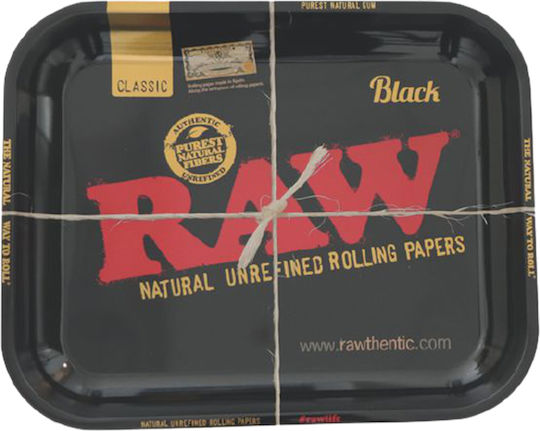 Raw Rolling Tray 27.5cm με Γεύση Classic Μαύρο