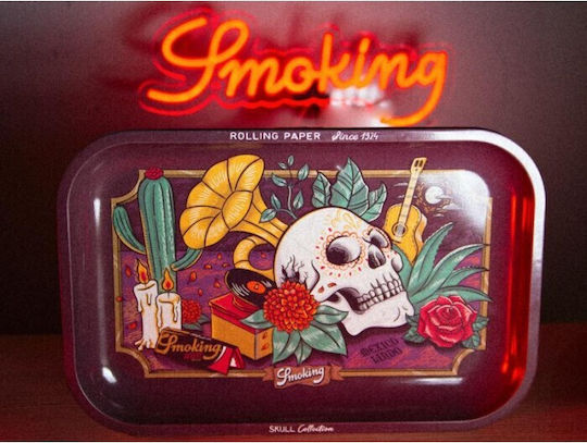 Smoking Rolling Tray 18cm Μπλε