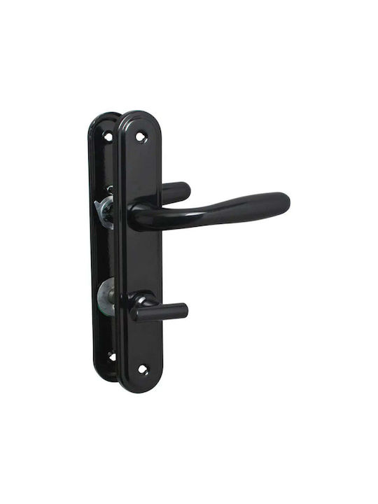 Metal Lever WC Black