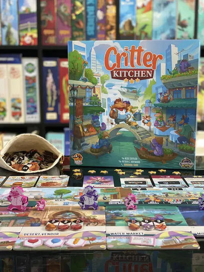 Επιτραπέζιο Παιχνίδι Critter Kitchen για 1-5 Παίκτες 10+ Ετών LKYCA05GAMSEN (EN) Lucky Duck Games