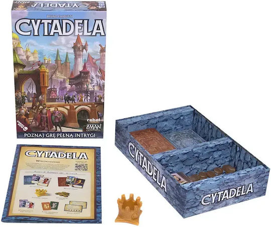 Board Game Citadels (pl) for 2-8 Players 12+ Years Old (PL) Rebel Games