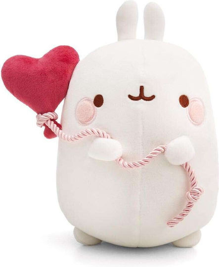 Molang Plush Balloon Heart Gift Box Molang 16cm Nici