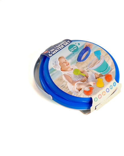Round Foldable Bucket 6 Beach Accessories