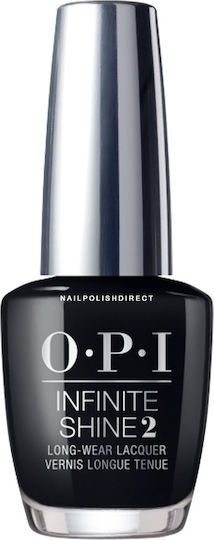 OPI Infinite Shine Glossy Long Lasting Nail Polish Black Onyx 15ml
