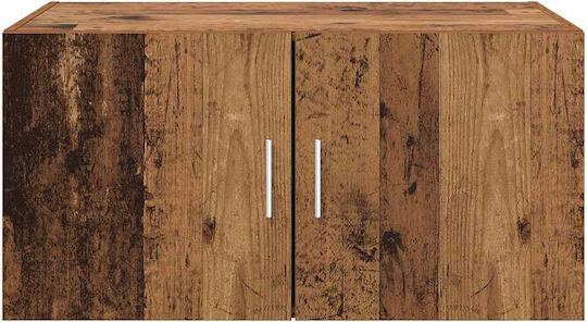 Office Storage Drawers & Cabinets Wooden Old Wood 80x42.5x40cm