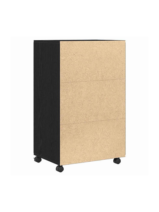 Ντουλάπι Γραφείου από MDF Δρυς 55x40x91cm