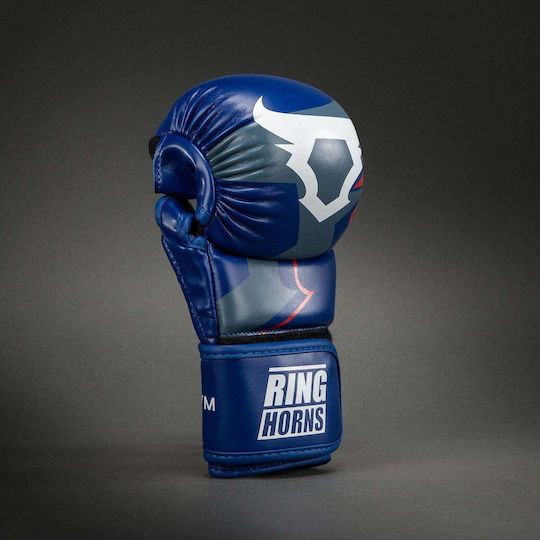 MMA Ръкавици Ringhorns Charger Sparring Gloves Тъмносиньо Червено