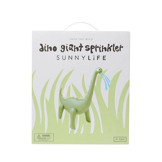Sunnylife Inflatable Pool Toy Dino Giant Sprinkler Into Wild Khaki 26180175