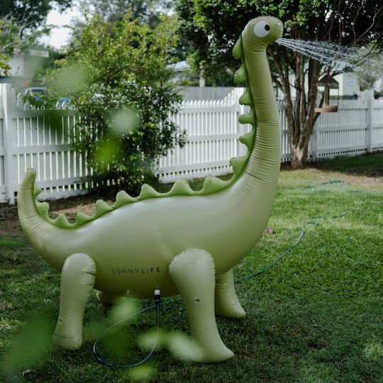 Sunnylife Inflatable Pool Toy Dino Giant Sprinkler Into Wild Khaki 26180175