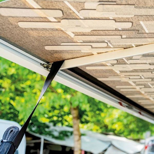 Lampa Σετ Στήριξης Πρόσδεσης Τέντας Universal Πασσάλους Ελατήριο Ιμάντες Τέντες Βεράντες Έως 7,5 M 1 Σετ L2017.4