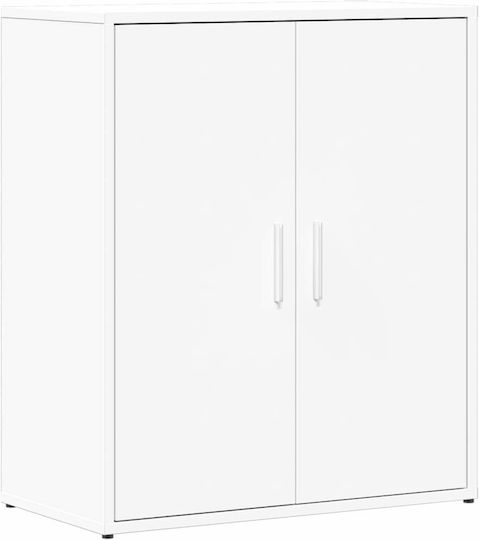Ντουλάπι Γραφείου Ξύλινο Λευκό 60x31x70cm