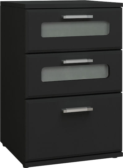 Office Storage Drawer Black L40xW60xH38cm